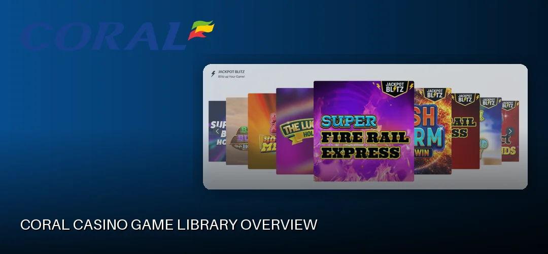 Coral casino promotional banner